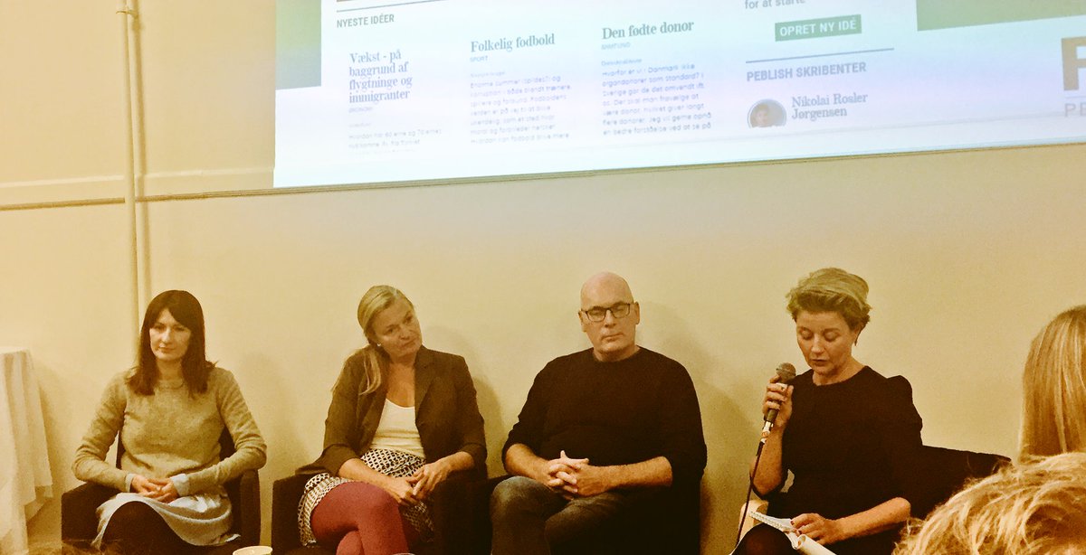 simoneokkels's tweet photo. Sociale medier fylder og vil fylde meget i journalistik. Og det er okay - m. forbehold @Peblish @karenlumholt @JanBirkemose @nadianikolajeva https://t.co/HYRUJC8BDz
