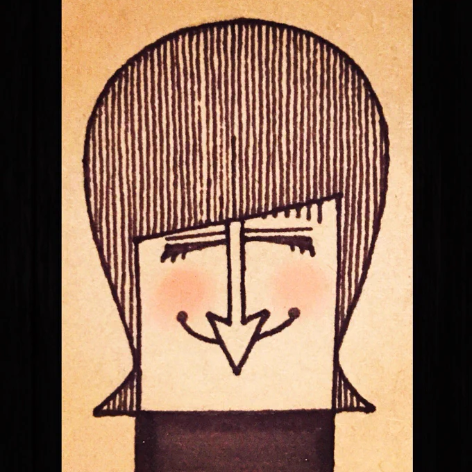 HBD! JOHN LENNON#johnlennon #thebeatles #illustration #caricature #design #art #postcard #copic #happybirthday #ジョンレノン #イラスト 