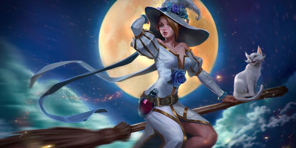 vainglory's tweet photo. 🍂PREVIEW 1.23: GWEN BLASTS HER WAY INTO AUTUMN🍂

Haunted Autumn Map, Laser Sighted Turrets &amp; more! https://t.co/huA4lykDrq #VaingloryAutumn https://t.co/bi6wX2LrFy