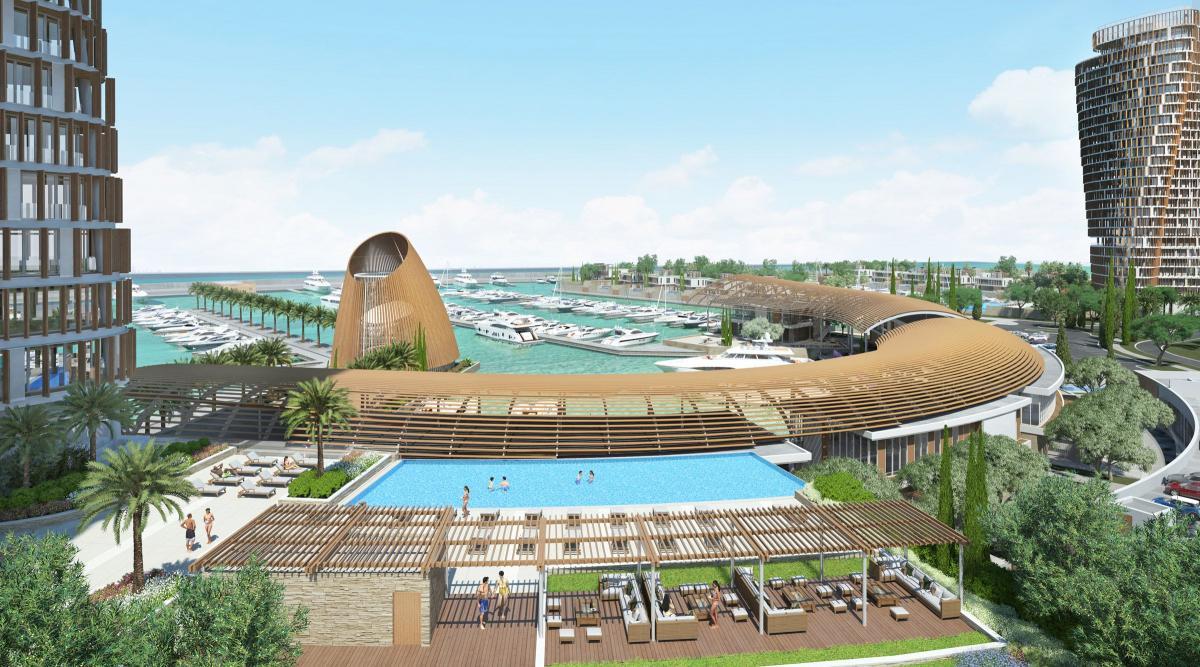 DesignsEveryday's tweet photo. Cyprus's £190m mixed-use residential &amp; commercial architecture marvel is scheduled to be completed in 2021 @SmithGroup.JJR #realestate #news https://t.co/ZPtWmCUyAL