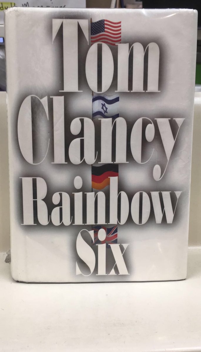 Zmac808's tweet image. Hey finally got a copy of rainbow 6 Kappa #LibraryWork