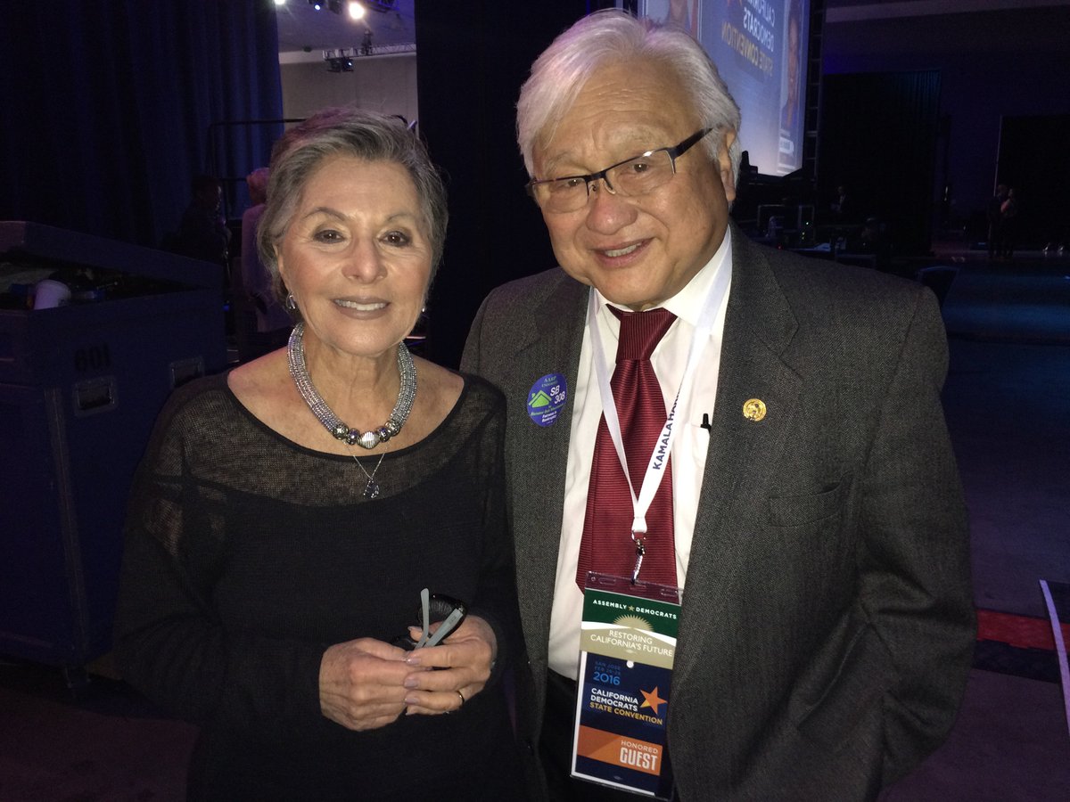 Honored to have the endorsement of my friend good friend Senator @BarbaraBoxer #CA17 mikehonda.com/immediate-rele…