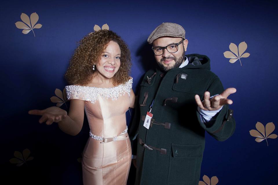 suficientecoraj's tweet photo. Nuestra protagonista @lapattypacheco y nuestro director John E. Robertson en el festival de Cine de Varsovia @WarsawIFF https://t.co/8jADzeAi24