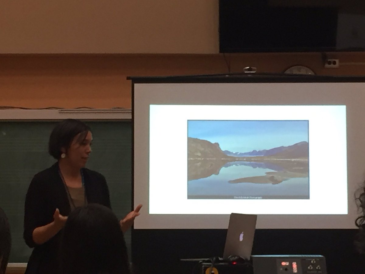 TeenerBreener's tweet photo. Katherine Minich sharing abt critical indigenous theory and water sovereignty in the arctic. #InuitSC2016 #narrative #decolonize @AEC_TDSB https://t.co/FhEf6LZazg