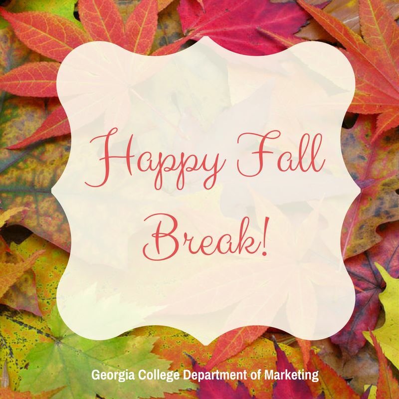 GCSU_Marketing's tweet photo. Have a fantastic fall break! https://t.co/JuZlx8Vije