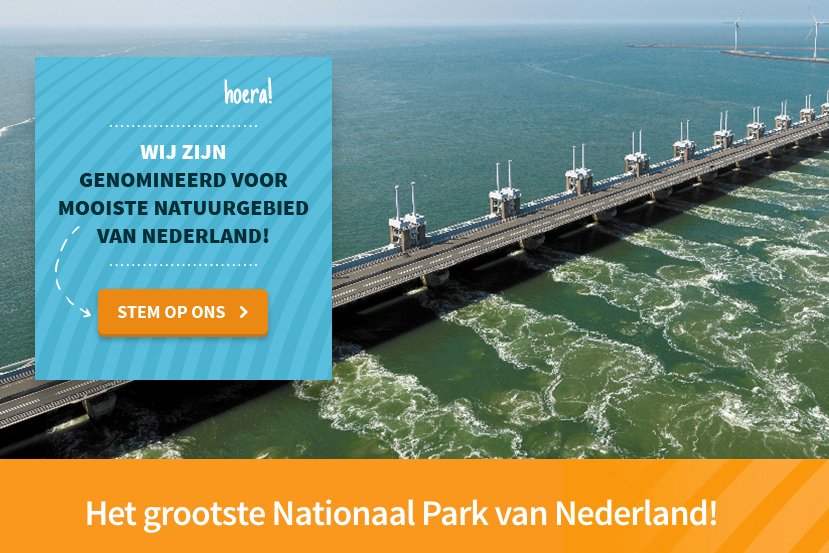 Nationaal Park Oosterschelde is genomineerd voor de titel 'Mooiste Natuurgebied van Nederland' Trots! Stem jij ook? mooistenatuurgebied.nl/np-oosterschel…