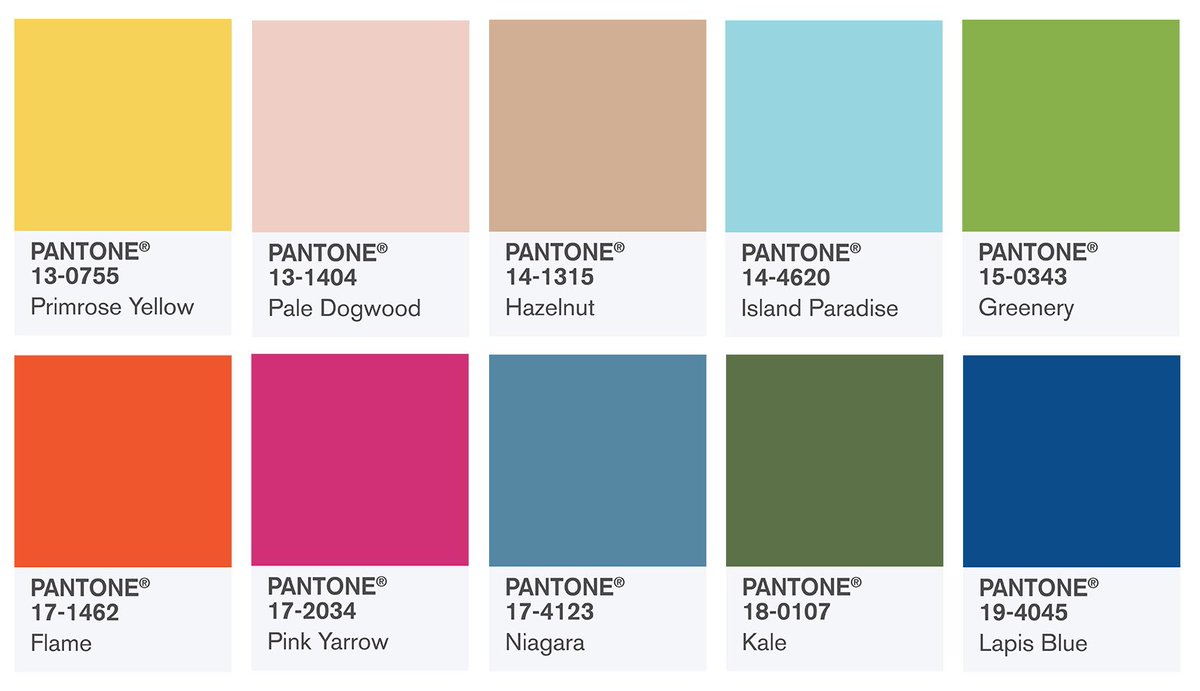 CaesarstoneUSA's tweet photo. The @pantone Fashion Color Report Spring 2017 - would you use these shades in your home? https://t.co/2RU5gMJR5s #interiordesign #trends https://t.co/9OHhJv4N1z