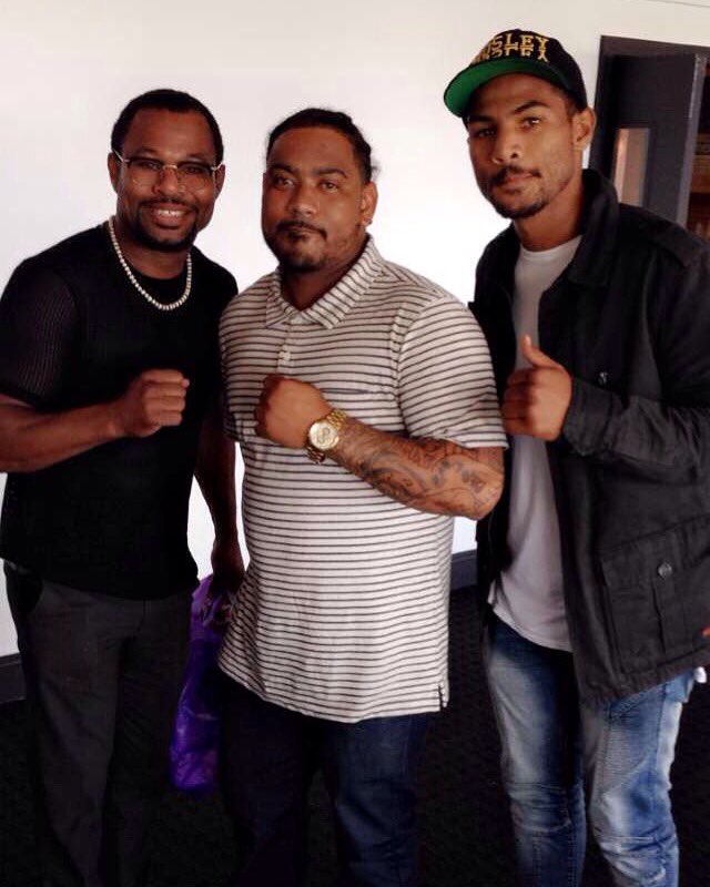 fastlanemgt's tweet photo. Was chillin with uncle @ShaneMosley_  and @shanemosleyjr https://t.co/6UZdr7c7rh