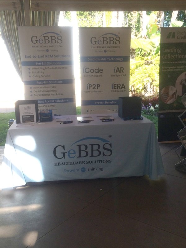gebbshealthcare's tweet photo. Greetings @hfmaorg! Visit booth #8 and learn about GeBBS' customizable technologies! #HFMA2016 #GeBBSHealthcareSolutions #HFMAFallConference https://t.co/J7pg5QVqbz