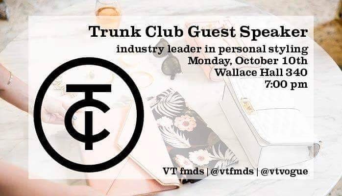 Come out to today's general body meeting as we host a guest speaker from Trunk Club!