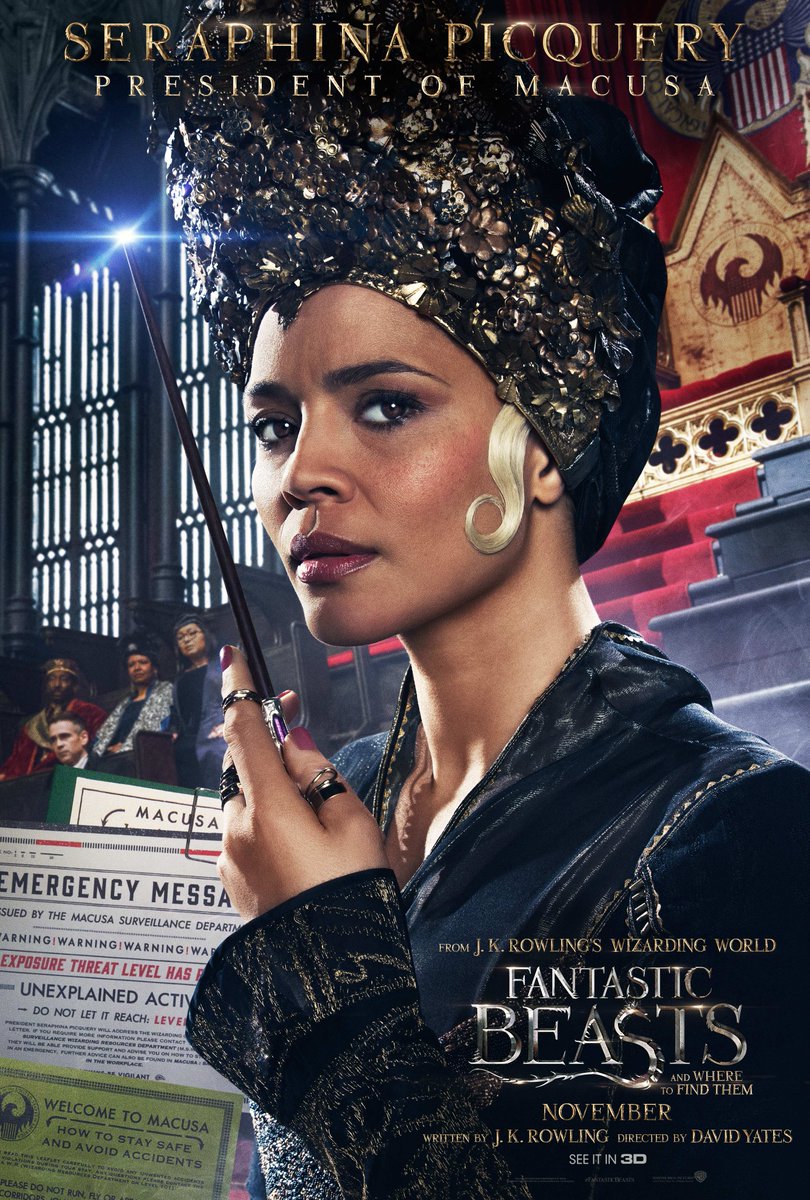 BeastsMovieUK's tweet image. New magical posters introduce the characters from #FantasticBeasts. In cinemas Nov 18. Book your tickets now: po.st/FBTix