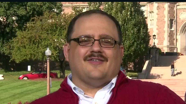 CNN's tweet photo. Debate star Ken Bone: My red sweater "is more famous than me" https://t.co/hdpQoBWjAb https://t.co/7WEWSV10pe