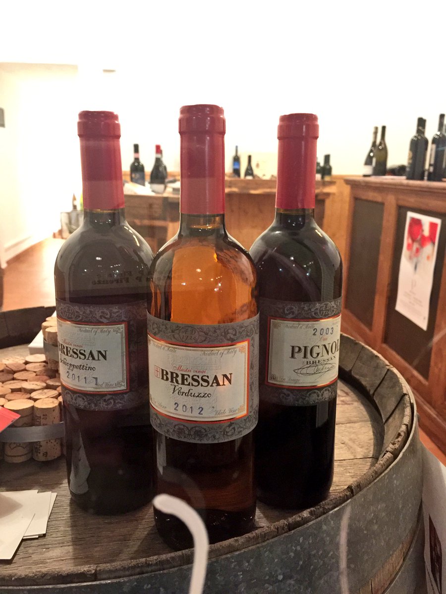 bottega_p's tweet photo. Great @FulvioBRESSAN wines available our #BottegaP , we talked about The life &amp; love, #bressan natural but humanism wine, we ❤️ your 🍷 ! https://t.co/7uWYsxpIrF