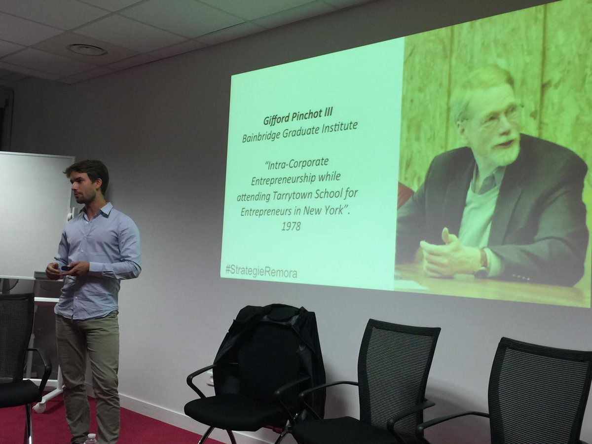NicoBry's tweet image. L'intrapreneuriat naît en 1978 avec Pinchot via @YaplusKInnov #strategieremora