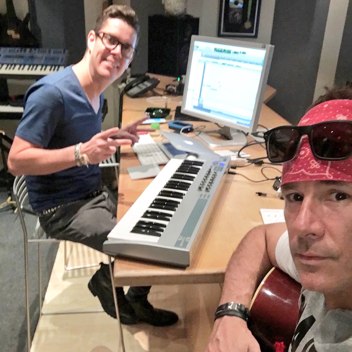 FerrCarrillo's tweet photo. Ultima día trabajando en #Miami con @SonicProjects Juan Cristóbal Losada en @peermusicMIA Hasta pronto. See you on the other side. https://t.co/TPTYsGHnX0