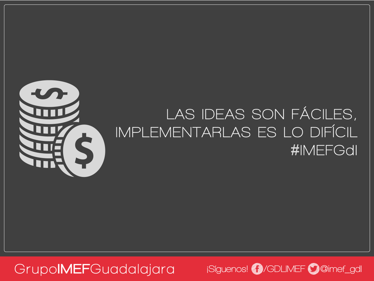 imef_gdl's tweet photo. Los valientes hacen realidad sus ideas. ¡Emprende! #IMEFGdl https://t.co/grzTeA7BE7