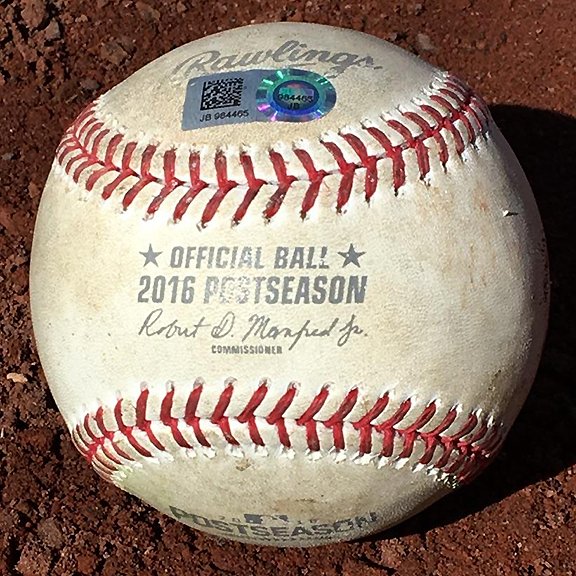 Let's give away a ball from yesterday's #NLDS.

Zim batting, Hill pitching, this was Ball 4. Followers who RT eligible to win. #postseason