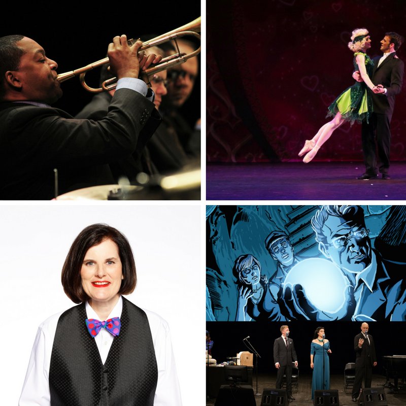 HultCenter's tweet image. This week: @wyntonmarsalis with @jazzdotorg&apos;s orchestra, @bfaneugene, @paulapoundstone and @IntNemesis! Phew! Tix: HultCenter.org