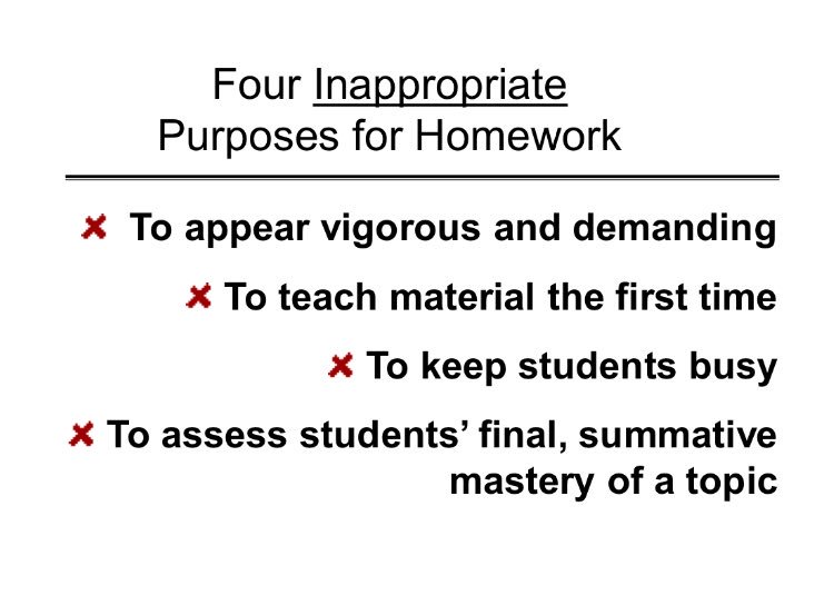 bftwitch's tweet photo. Four inappropriate purposes for homework via @rickwormeli2 #AMLE2016 #fmsteach https://t.co/jXYq69D10Q #ed #edu #homework