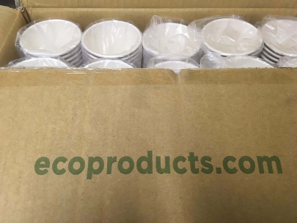 APIELConference's tweet photo. What do you do with 1,000 eco product cups? Throw an awesome environmental conference! Thank you @ecoproducts for sponsoring us #APIEL https://t.co/Ux8DbkwQZH