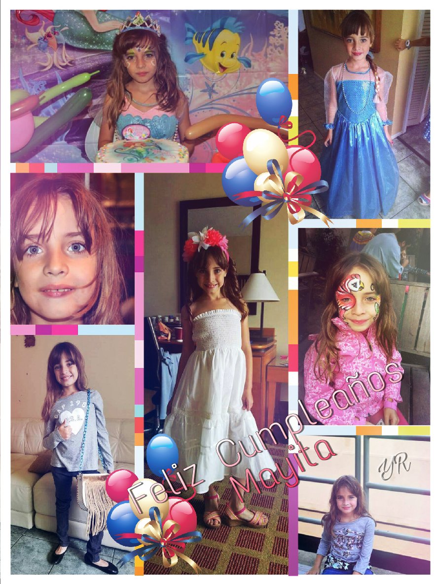 Yesy_Real's tweet photo. Feliz Cumpleaños #MayaBerrySpear @rastinge Bendiciones para su vida. La queremos infinitamente. AMOR para Mayita ❤😘💞 https://t.co/qpQB7JhMJW