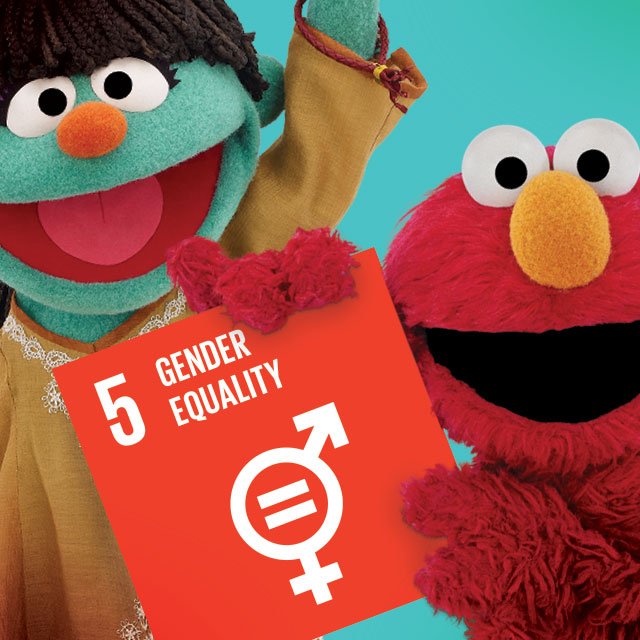 sesamestreet's tweet photo. Let’s work towards a world where all kids have the chance to reach their highest potential! #DayOfTheGirl https://t.co/efM9LgP6Ib