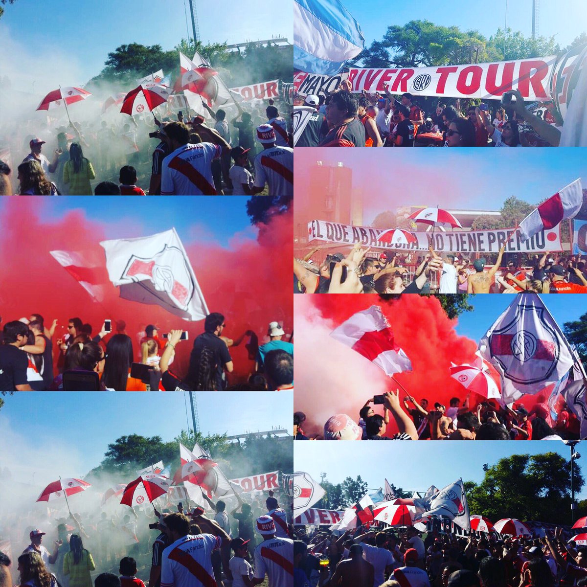 ElRiverTour's tweet photo. Festejos del dia del hincha #FiestaRiver #RiverYSuGente #SubComisionDelHinchaCARP #RiverTour #QuieranARiverComoLoQueriaLabruna https://t.co/6snTeKRedn