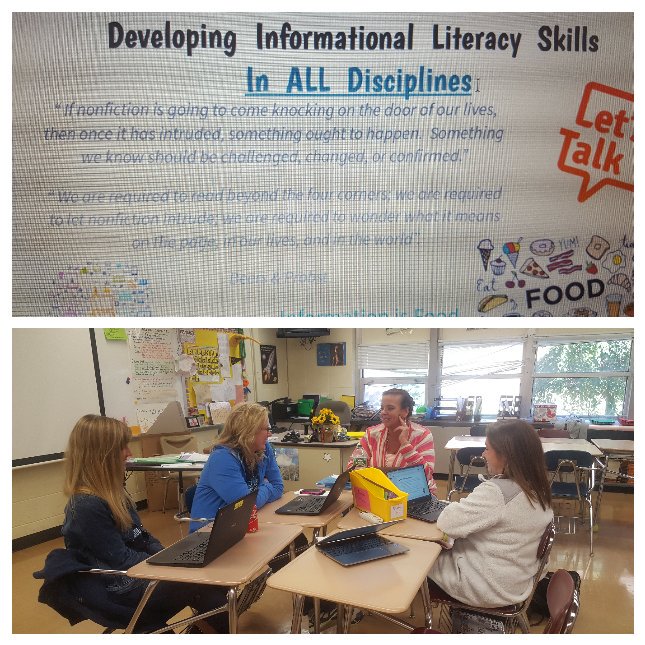 cradwilson's tweet photo. Great informational literacy session with @FTSELASup at #ftsedcamp1010 @KyleneBeers #questioningstance https://t.co/NVWm9F4pmf