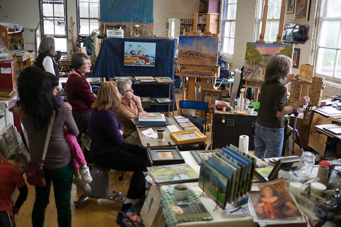 PDXOpenStudios's tweet photo. Another weekend of amazing art &amp; artists is coming your way. #PDXOS Tour resumes tomorrow. Mobile Apps available: https://t.co/3JVj8W4pad https://t.co/qofo1RiXD0