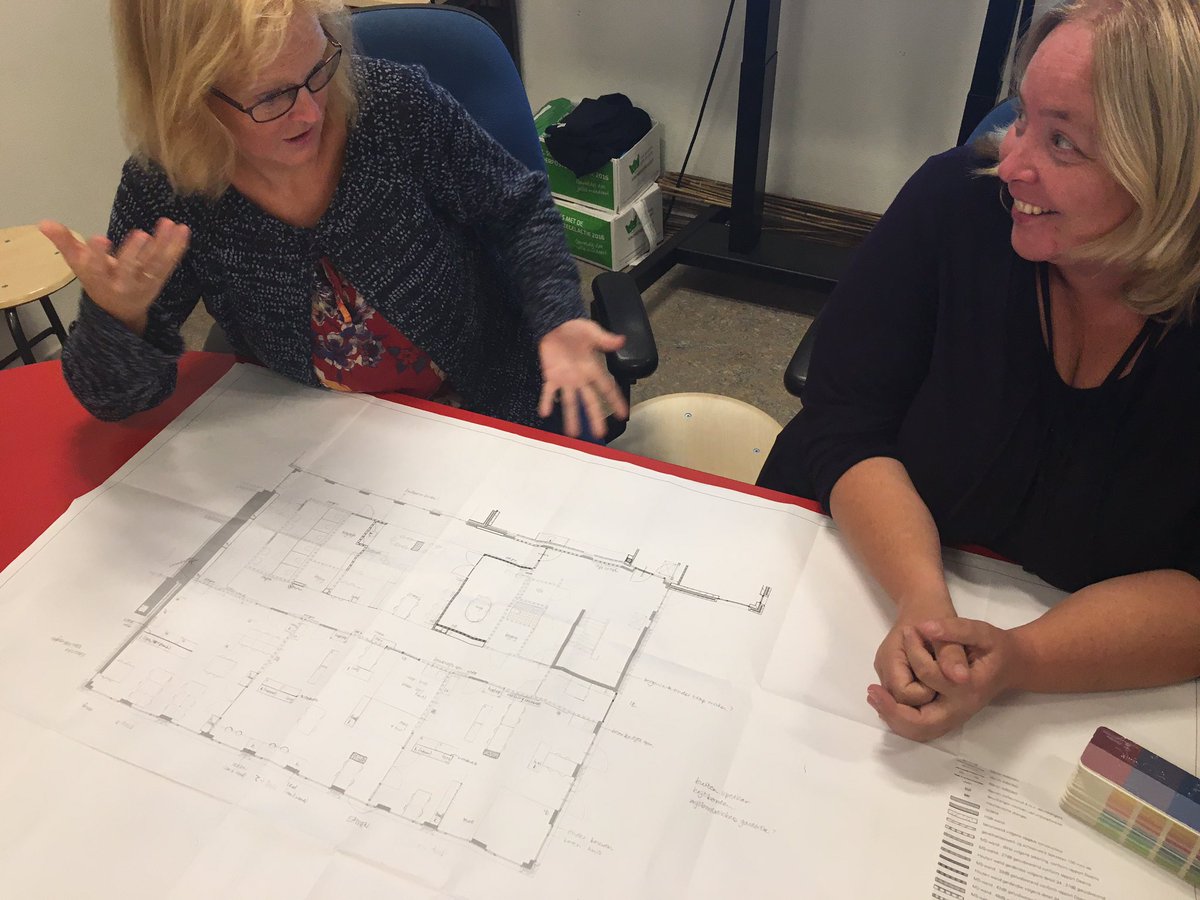 ObsBalans's tweet photo. Inrichting @ObsBalans @WereldKidz 2de fase @Ontmoetingshuis. Dat wordt een inspirerende #leeromgeving https://t.co/4mbMhZ2z5C