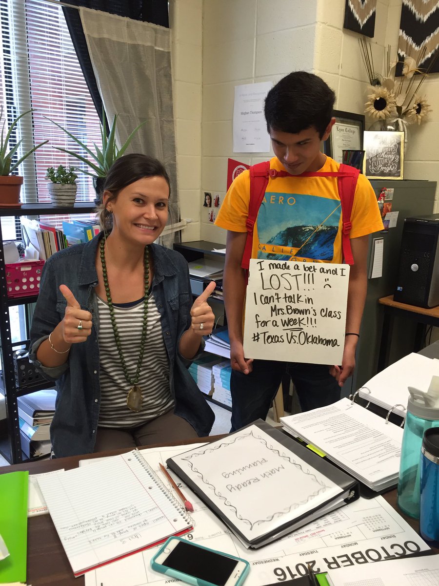 The real win! #TexasVsOklahoma