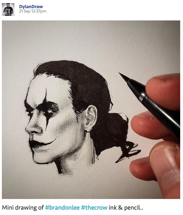 45+ The Crow Brandon Lee Drawing PNG