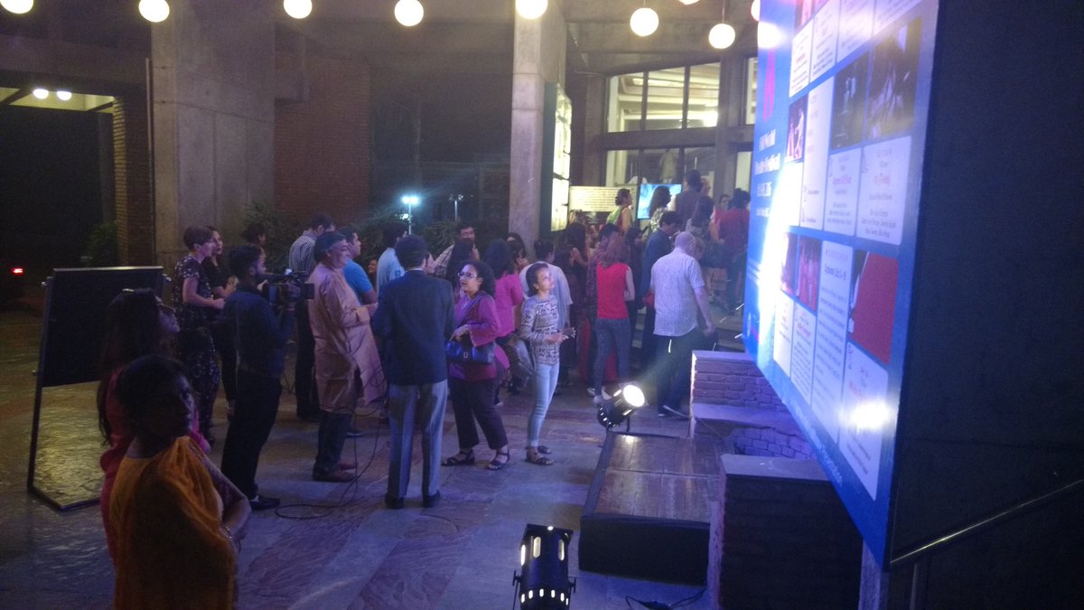 OldWorldCulture's tweet photo. There is excitement at the #OWTF2016 every day at Habitat World, IHC & Epicentre, Gurgaon. https://t.co/XEkl1aVNmP #Theatre #Delhi #Gurgaon https://t.co/kLw8a37u7E