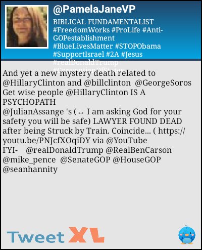 PamelaJaneVP's tweet photo. #TweetXL https://t.co/zZ5E29q9V0
