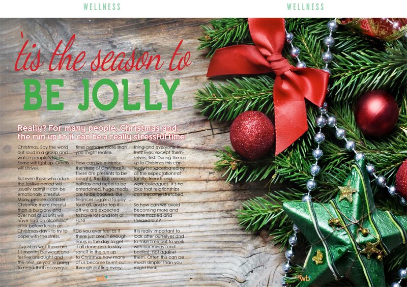 Xmas is coming and we have fab tips on taking the pressure off and enjoying it!
wellbeingplusmag.com/2016autumn/#42… #xmas #finance #lifestyle #wellness