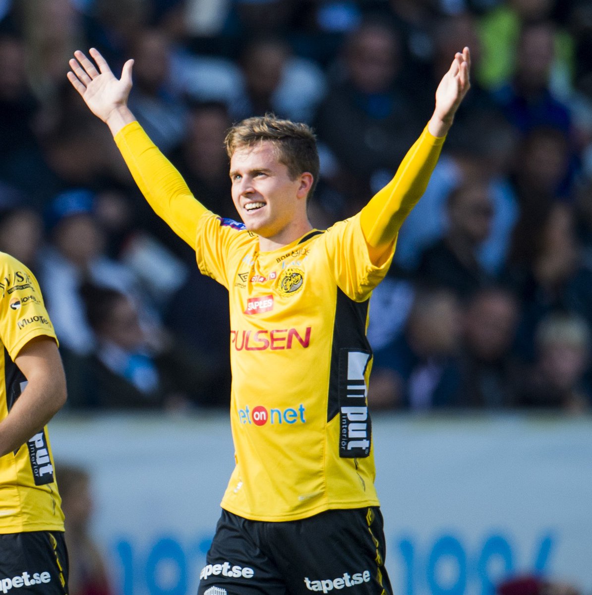 IFElfsborg1904's tweet photo. Stort grattis till Adam Lundqvist och U21–landslaget för att ha tagit sig till U21–EM nästa år! https://t.co/D3hUhtHAa0