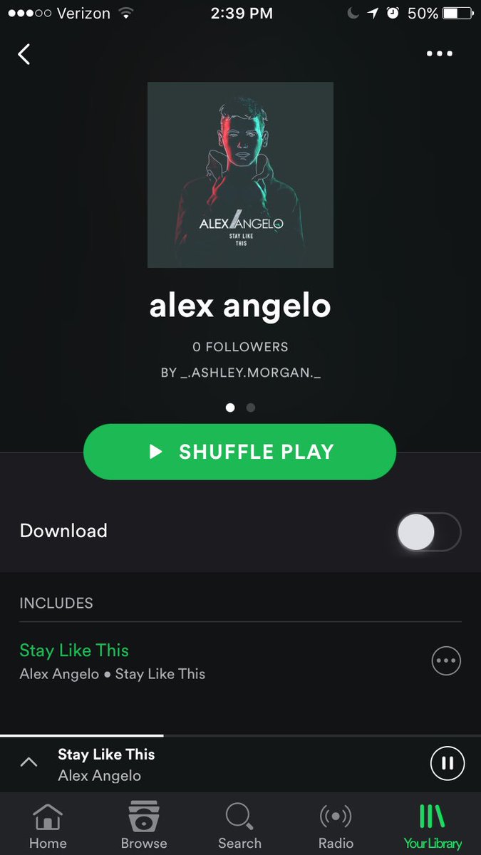AshleyMendes14's tweet photo. Listening to my fav on Spotify😍😍@AlexAngelo https://t.co/xMH1uuM27P