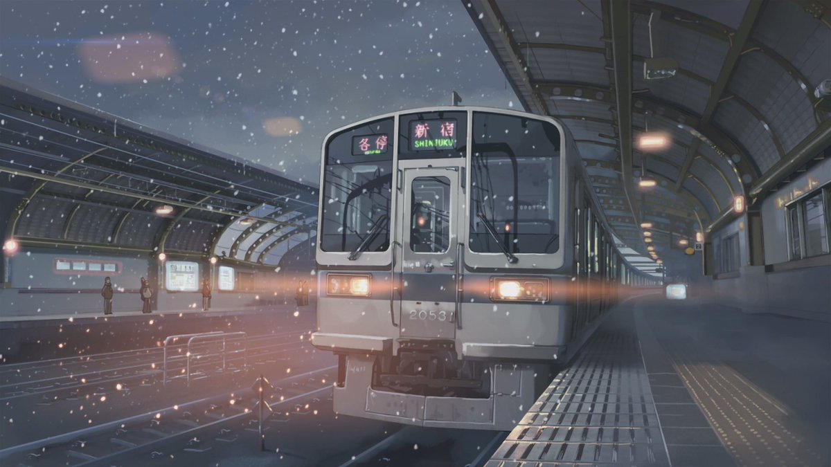 Anime Train Animated Wallpaper - MyLiveWallpapers.com