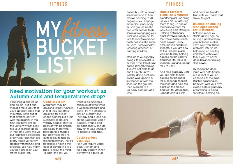 Need motivation for your workout as autumn kicks in and temperatures drop?
wellbeingplusmag.com/2016autumn/#50… #fitness #lifestyle #health