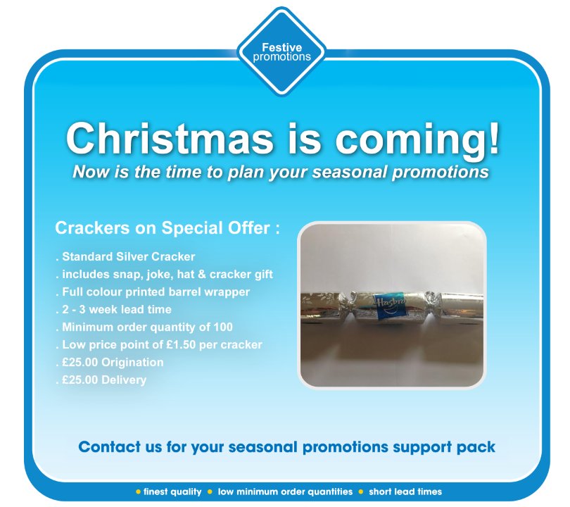 FestivePromos's tweet image. Day one!  Christmas Offer Week @FestivePromos #christmas #promo