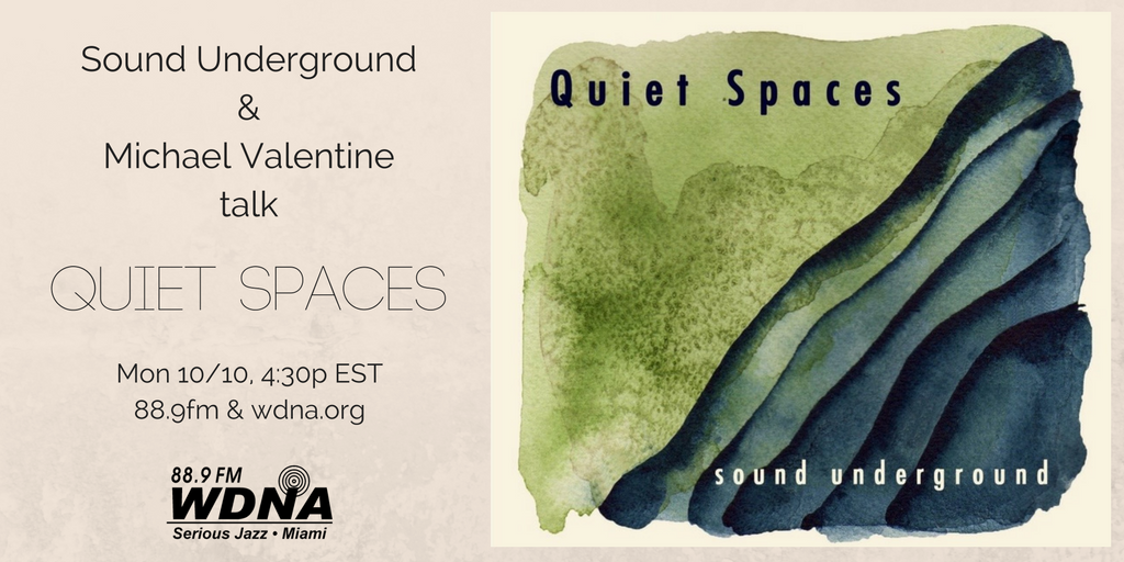 wdnaradio's tweet photo. #TuneIn @soundundertrio sits in with @mjazzer today 4:30pEST. #QuietSpaces & #JazzEncounters - Fri 10/14. https://t.co/NRllLIWp94 https://t.co/JAMlcOJkeN
