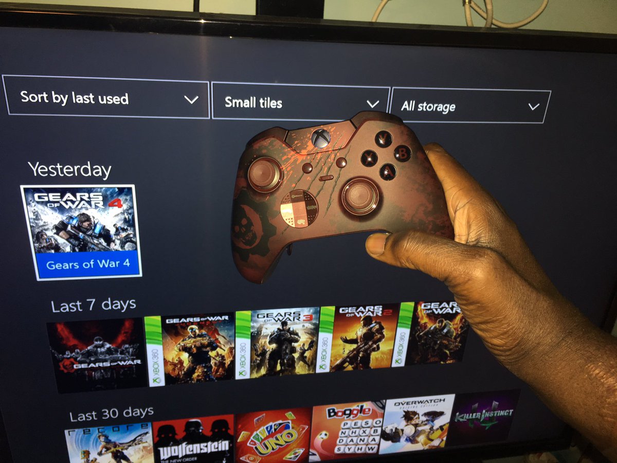 Da_1st_Sin's tweet image. Mapped my buttons for #fps #games I&apos;ll do more eventually #buttonmapping #XboxOne #XboxLive #GearsOfWar4 #elitecontroller 🎮 #GearsCollection