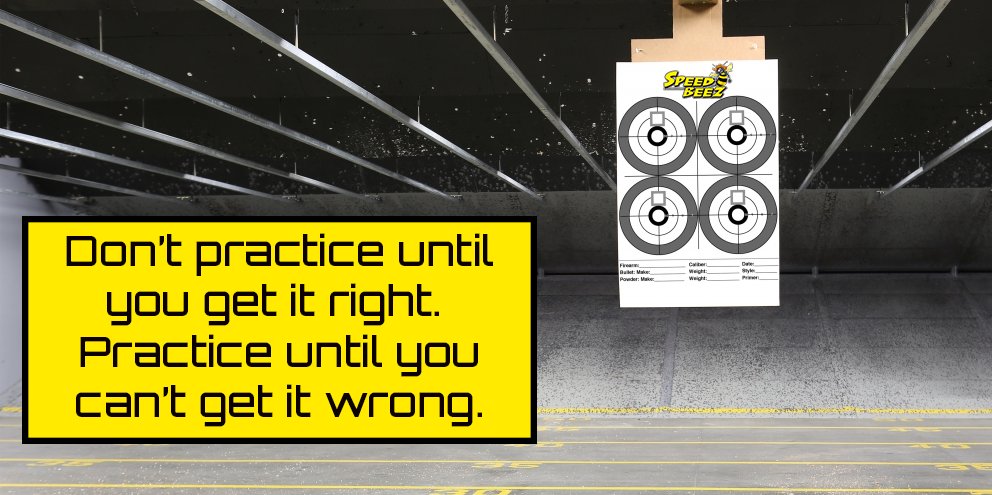 SpeedBeez's tweet image. Time spent practicing is time well spent! #Marksmanship