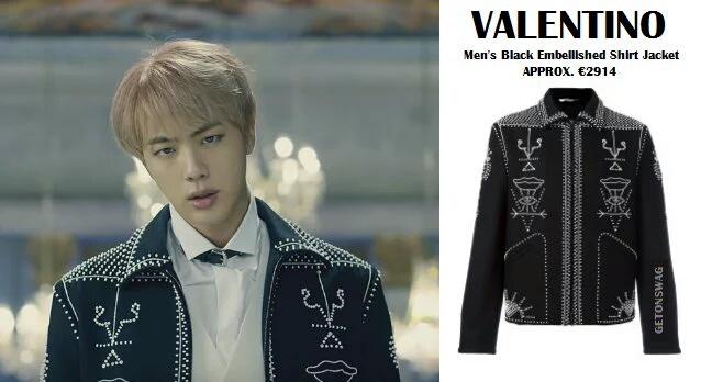 JIN #BTS 161010 Blood Sweat \u0026 Tears MV 