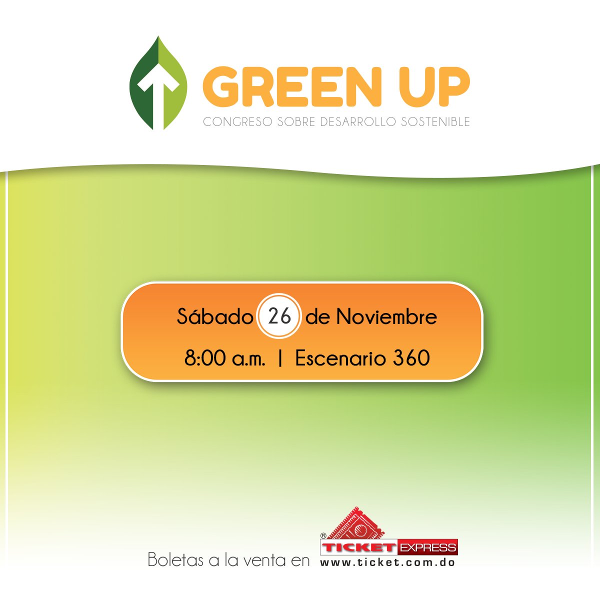 BeachUpRD's tweet photo. Sé parte de #GreenUp, donde conocerás qué se está haciendo en alrededor del mundo por el desarrollo sostenible.
#sostenibilidad #Greenup https://t.co/mxhzc0GNfo