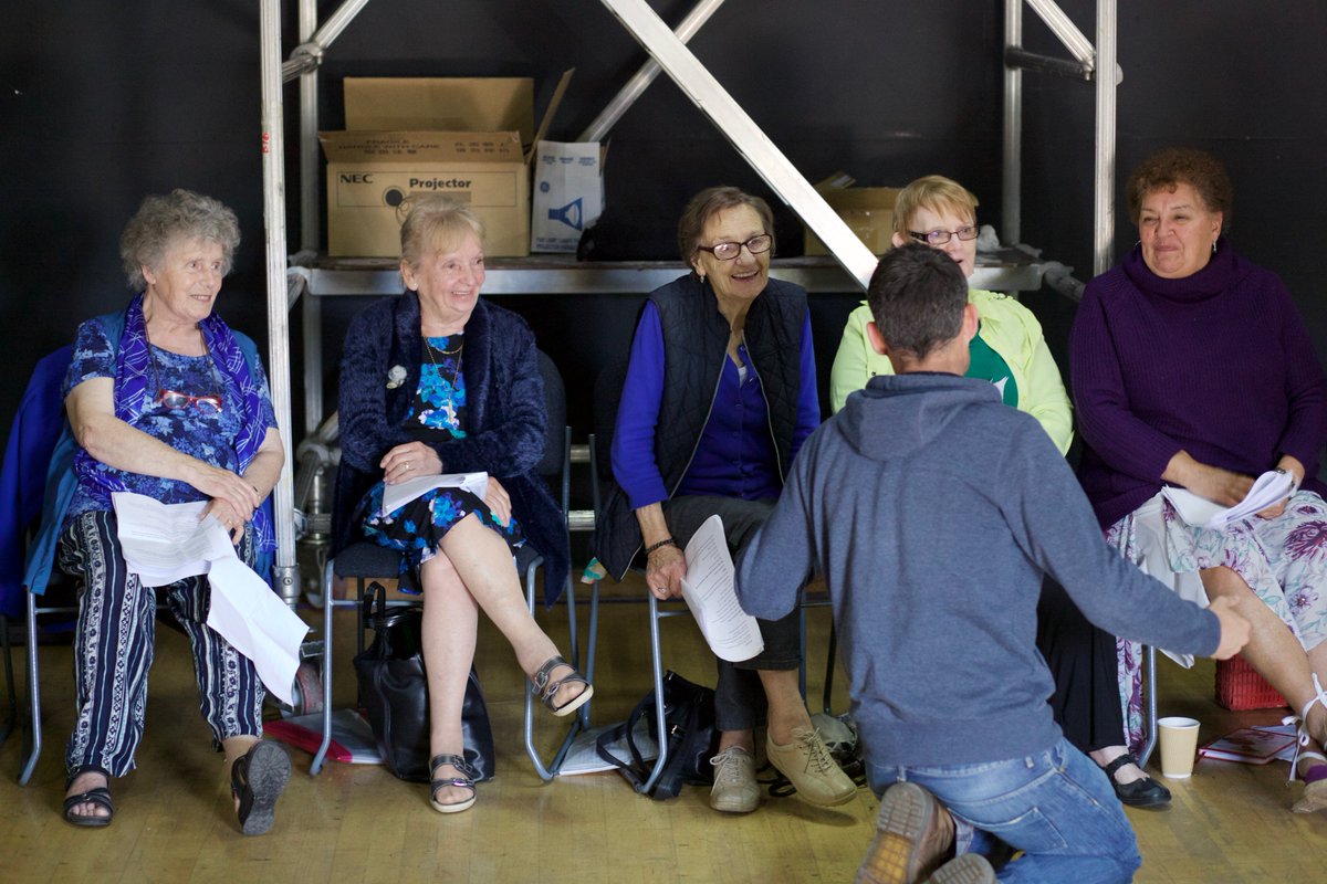 Re_Live_Org's tweet photo. "Theatre should be on the NHS. Better than drugs and no side effects!" Terri, aged 73 #WorldMentalHealthDay https://t.co/64jXdifzLo