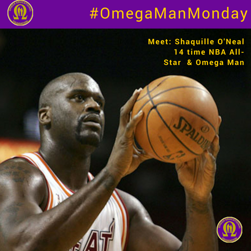 oef1911's tweet photo. #OmegaManMonday: Meet Shaquille O'Neal, 14 time #NBA All-star &amp; #OmegaMan. Who else is a part of #OEF? Find out via IG @oef1911 #Shaq #LA https://t.co/tV5RB90Y2u