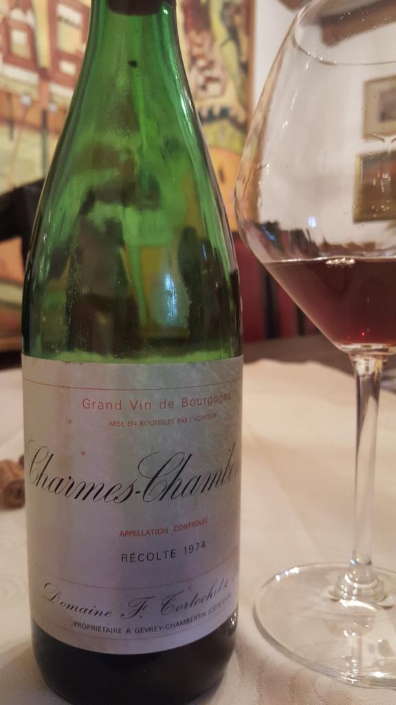 OMG...... My first old pinot noir,incredible wine in very good shape.💫💫💫