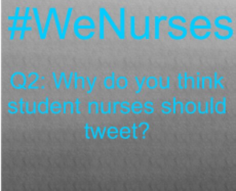 WeNurses's tweet photo. Lots of great answers! On to the next question :) #WeNurses https://t.co/sUIoOja49d