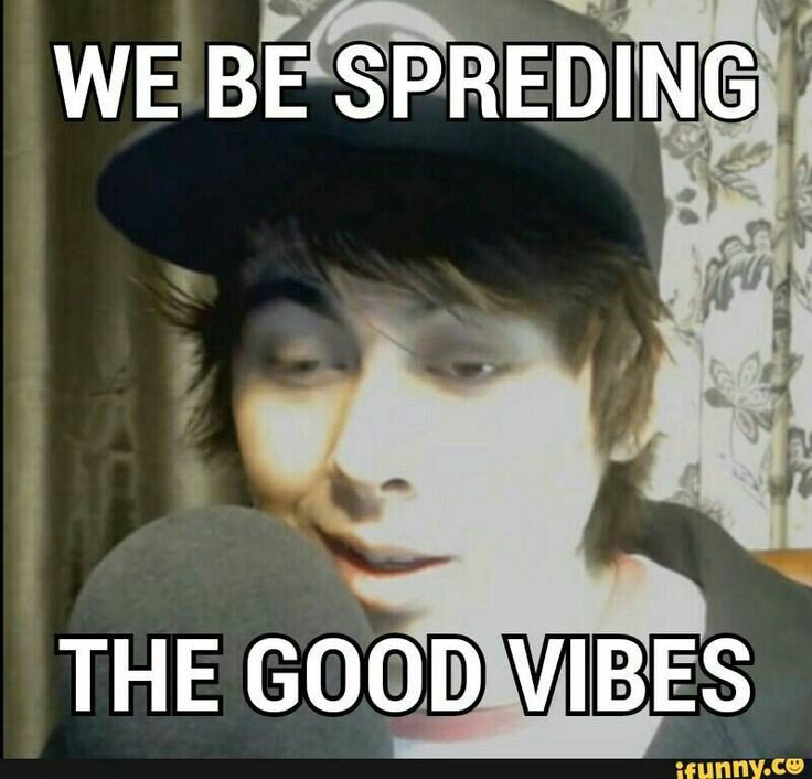 Spreading the good vibes all around